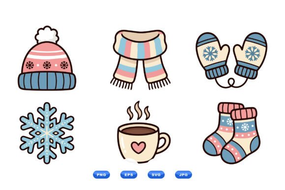 Download Cozy Winter Clipart Icons - Cozy winter clipart Collection