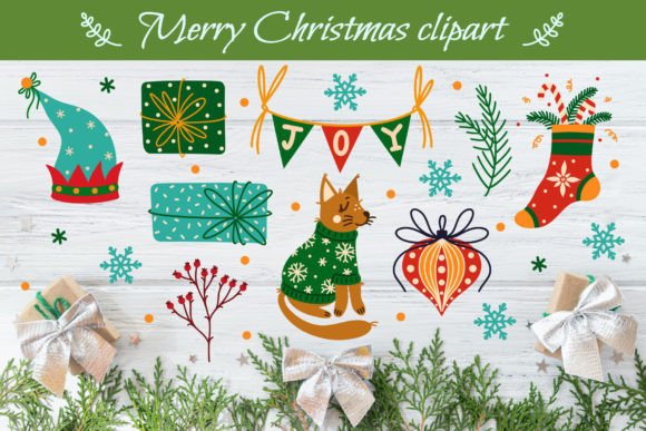 Download Merry Christmas, Cozy Winter Clipart SVG - Cozy winter clipart Collection