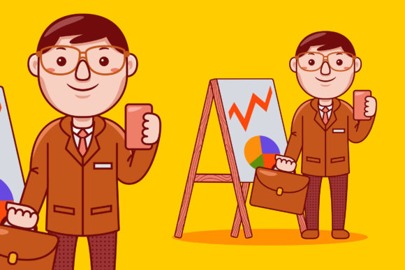 Download Businessman Profession Cartoon Vector - Vector Collection