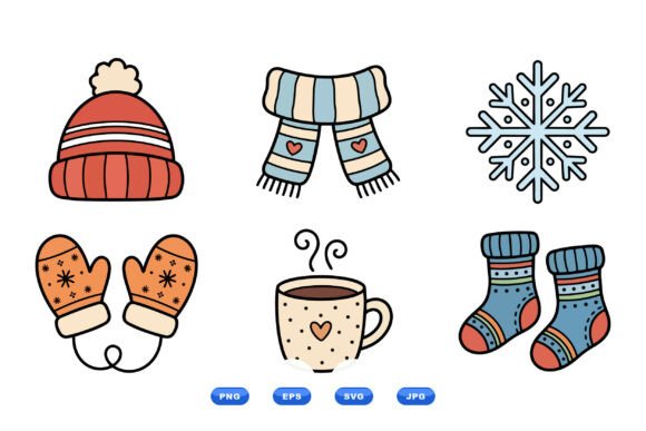 Download Cozy Winter Clipart Icons - Cozy winter clipart Collection